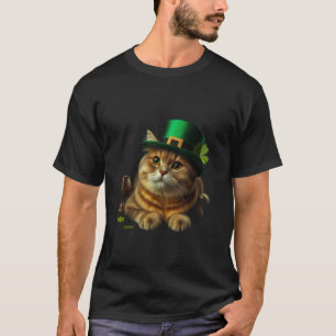 Vier Pfoten, vier Blätter, alles Glück T-Shirt