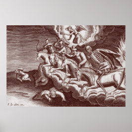 Vier Plakate der Apokalypse