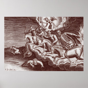 Vier Plakate der Apokalypse