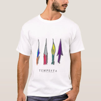 Vier Punkte des Grundes T-Shirt