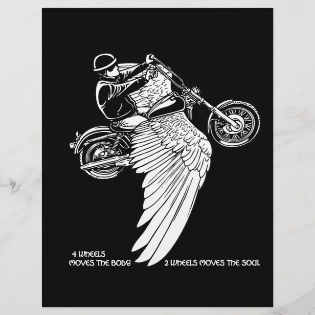Vier Räder II Flyer (Vorne)