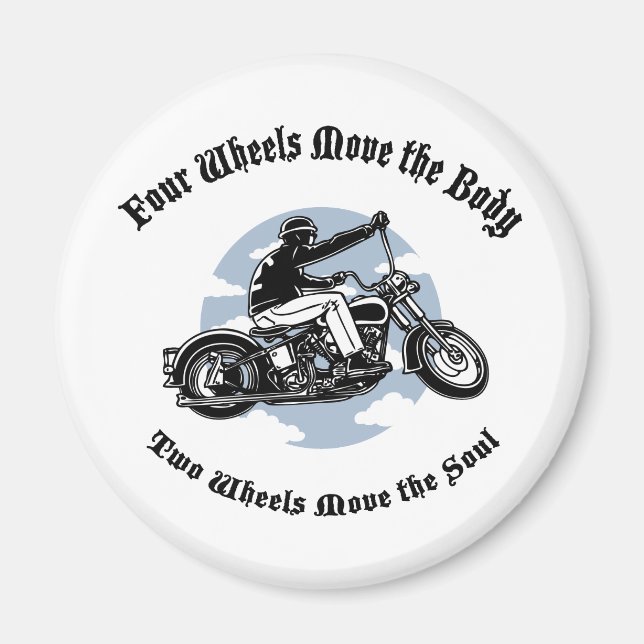 Vier Räder III Magnet (Vorne)