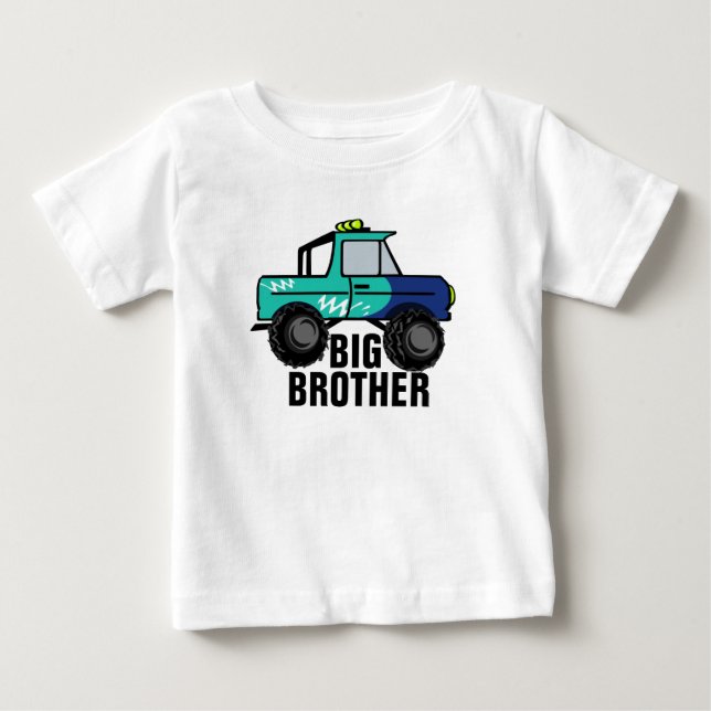 Vier Räder Spaß / Big Brother Baby T-shirt (Vorderseite)