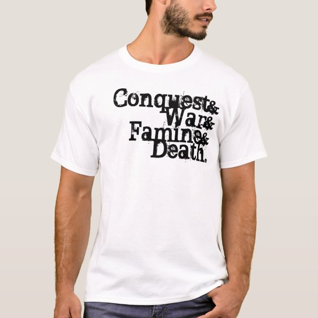 Vier Reiter T-Shirt (Vorderseite)