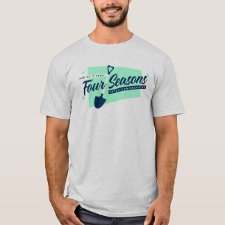 Vier Saisons Gesamteinschnitt Herrenhemd T-Shirt