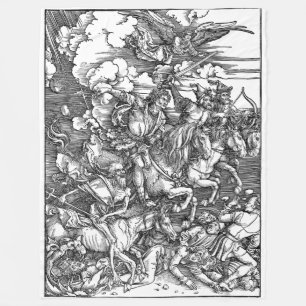 Vier Samen Fleece Blanket