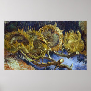 Vier Schnittblumen - Van Gogh - c1887 Poster