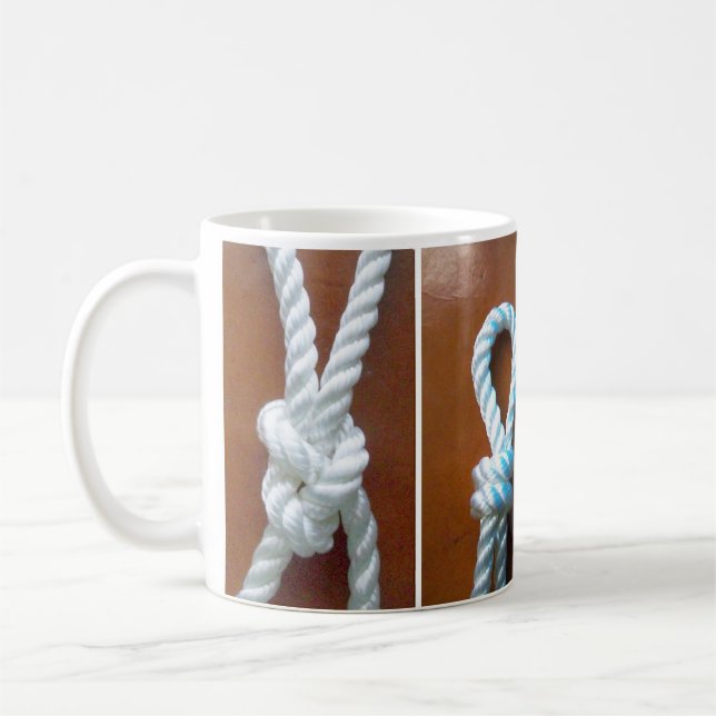 Vier Segelknoten Kaffeetasse (Links)