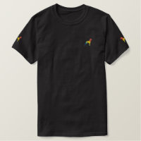 vier Silhouetten Große Dänen