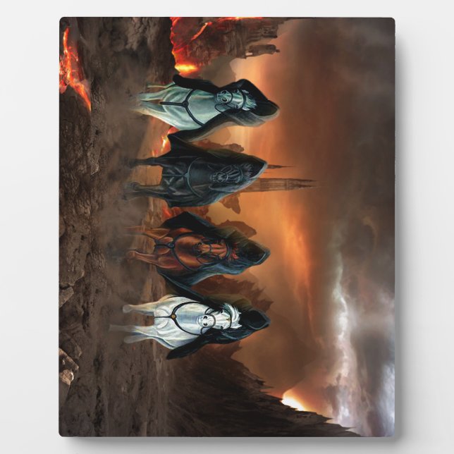 Vier Sperma der Apokalypse Fotoplatte (Vorderseite)