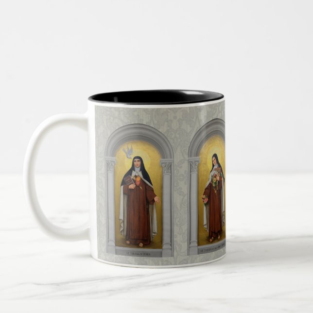 VIER ST TERESA THERESE CARMELITES ZWEIFARBIGE TASSE (Links)