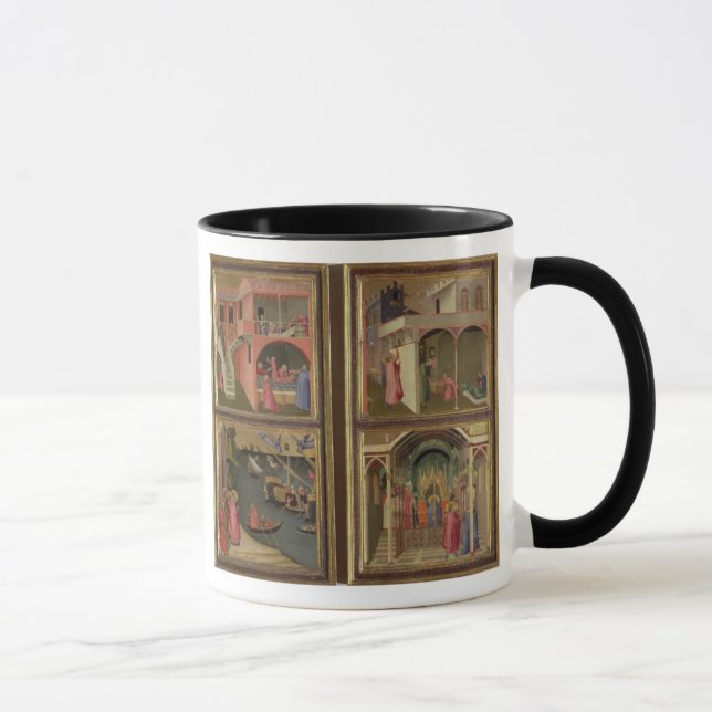 Vier Szenen vom Leben von Sankt Nikolaus: St.-NIC Tasse (Rechts)