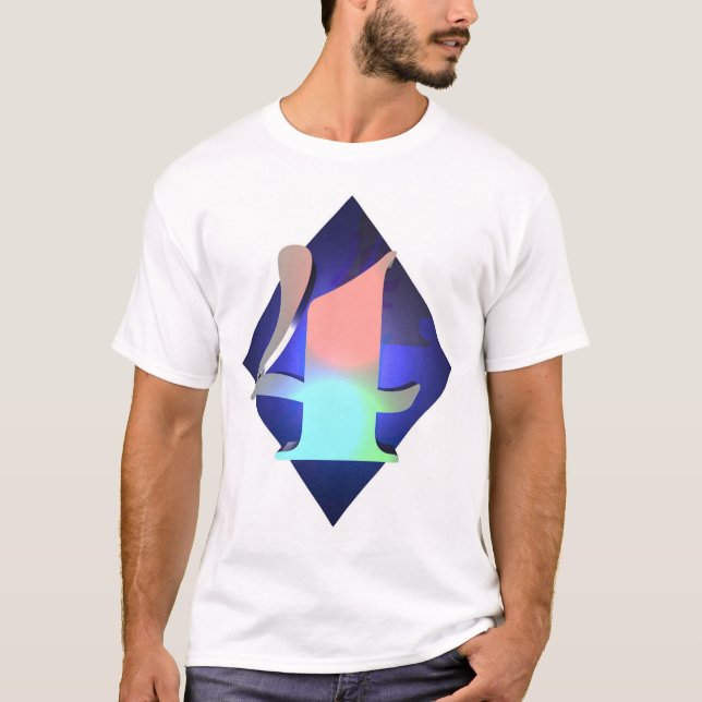 Vier T-Shirt (Vorderseite)