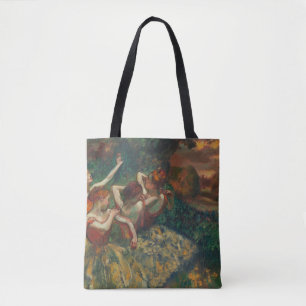 Vier Tänzer, Degas Art Tasche