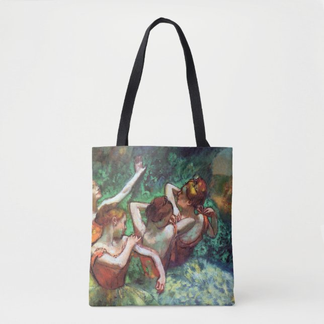 Vier Tänzer von Degas Tasche (Vorderseite)