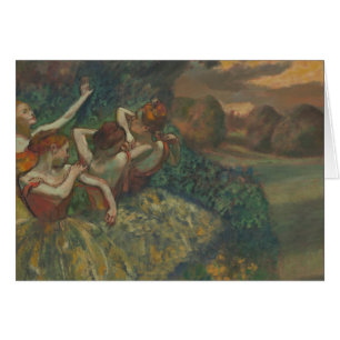 Vier Tänzer von Edgar Degas, Ballet Fine Art