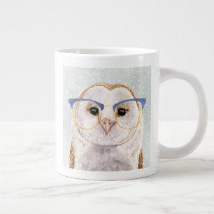 Vieräugiger Förster   Weise Eule Jumbo-Tasse