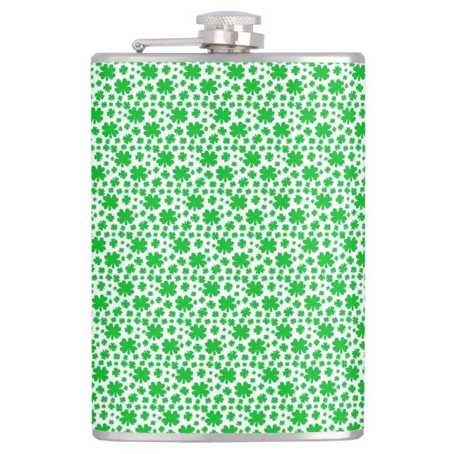 Vierblättrige Kleber Flachmann (Vorderseite)