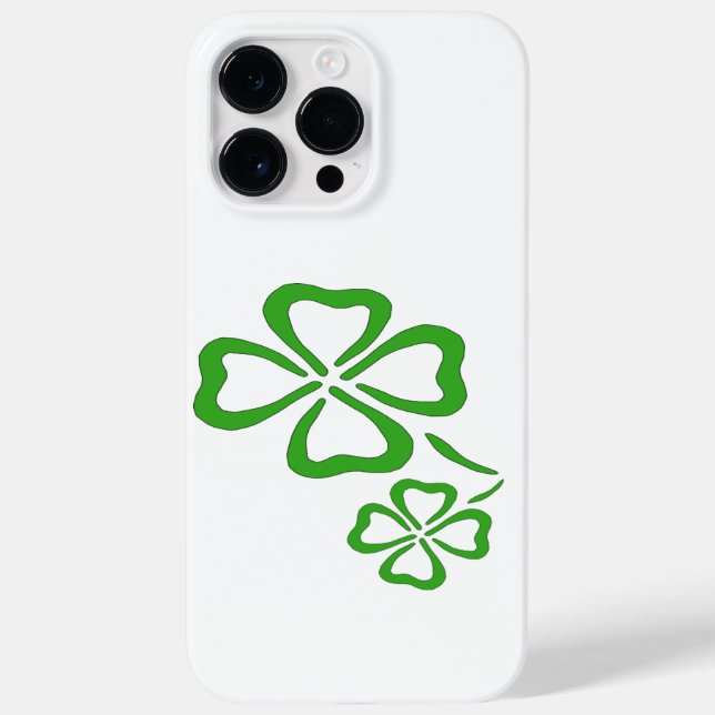 vierblättriges Kleeblatt Fall Mate iPhone Case-Mate iPhone 14 Pro Max Hülle (Rückseite)