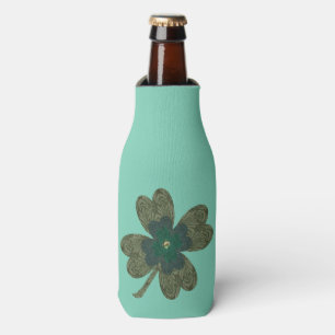 Vierblättriges Kleeblatt Flasche cooler Flaschenkühler