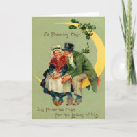 Vierblättriges Kleeblatt Mond-Kobold-Kleeblatt