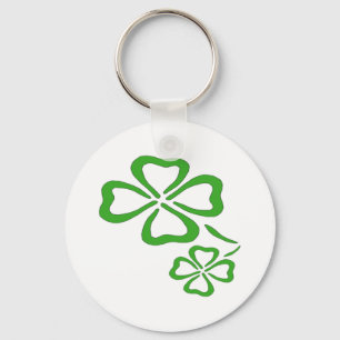 vierblättriges Kleeblatt Schlüsselanhänger