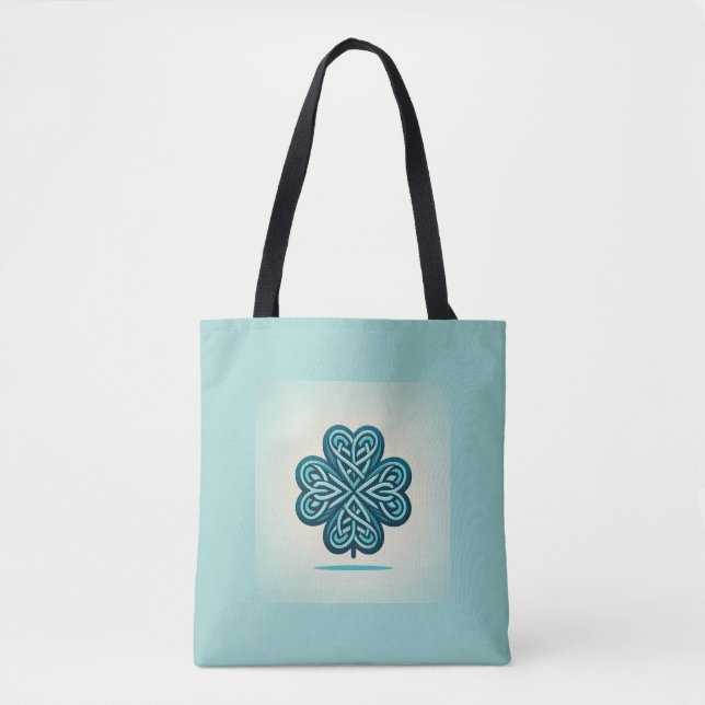Vierblättriges Kleeblatt Tasche (Vorderseite)