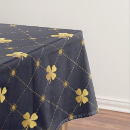 Vierblättriges Kleeblatt Tischdecke