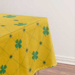 vierblättriges Kleeblatt Tischdecke