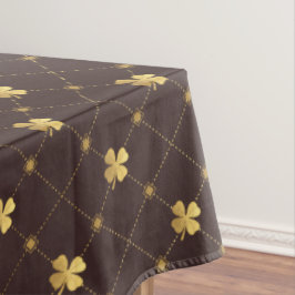 Vierblättriges Kleeblatt Tischdecke