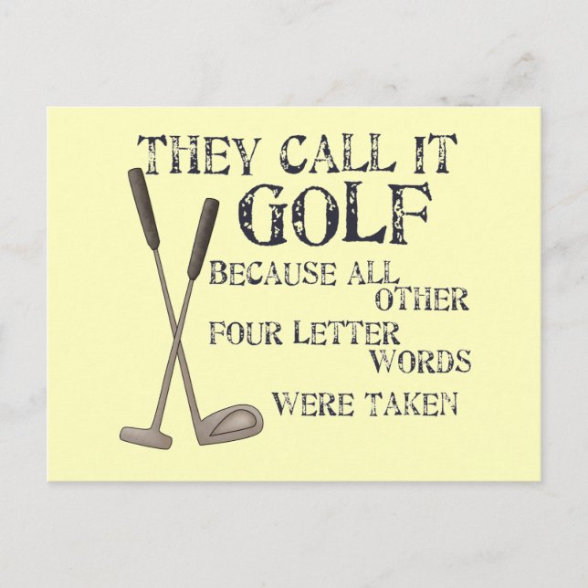 Vierbuchstabe Postkarte (Vorderseite)