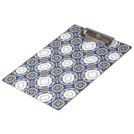 Vierer Band Kaleidoskop Art Klemmbrett