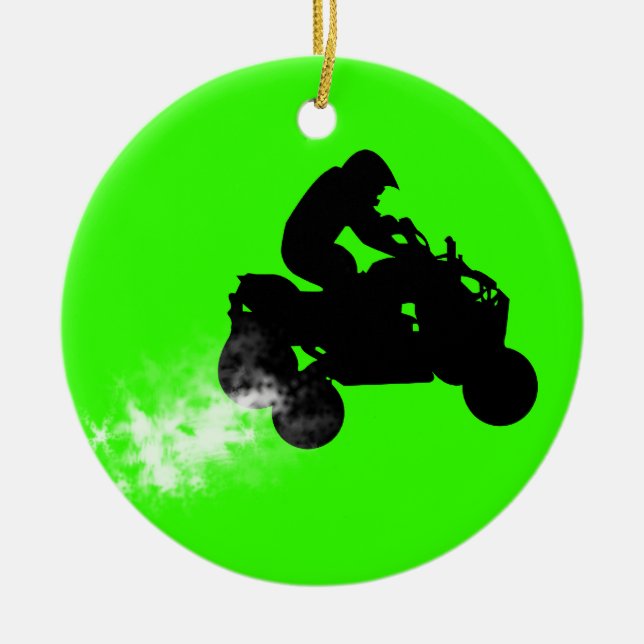 Viererkabel Keramikornament (Vorne)