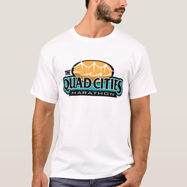 Viererkabel-Stadt-Marathon T-Shirt (Vorderseite)
