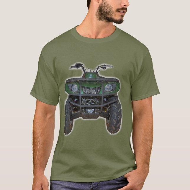 Viererkabelfahrrad - atv T-Shirt (Vorderseite)