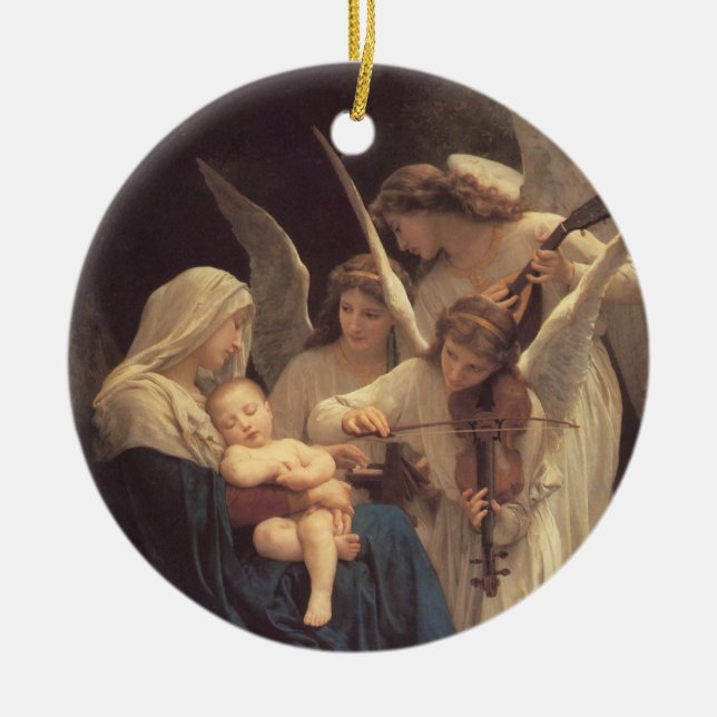 Vierge aux Anges Keramikornament (Vorne)