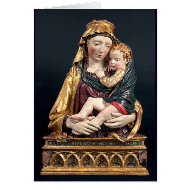 VIERGE AVEC ENFANT, Sapphire Bleu (Devant)