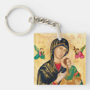 Vierge byzantine Marie et icône enfant Noël
