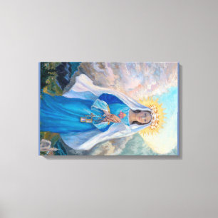 Vierge de copie de toile de salut