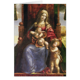Vierge et enfant avec le St John infantile