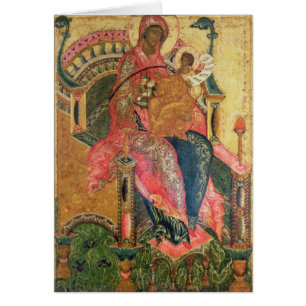 Vierge et enfant, école de Moscou