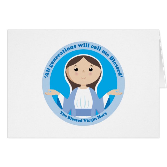 Vierge Marie béni (Devant horizontal)