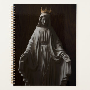 Vierge Marie portant une spirale d'or