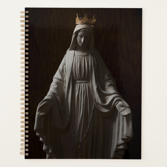 Vierge Marie portant une spirale d'or (Devant)