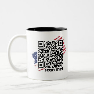 Vierge Trump Danse Ymca Qr Code Mug