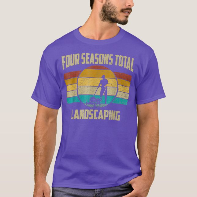 Vierjahreszeiträume Gesamtlandschaft _27 T-Shirt (Vorderseite)
