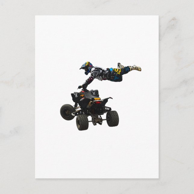 Vierrad Postkarte (Vorderseite)