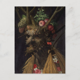 Viersaison in the One Head, c.1590 2 Postkarte
