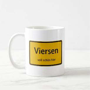 Viersen Tasse Kaffeetasse Teetasse