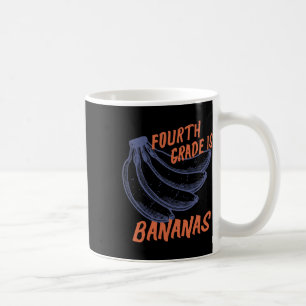 Vierte 4. Klasse Lehrer Bananen Lehrer Kinder Rück Kaffeetasse